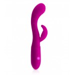 Bess Silicone Rabbit Vibrator - Pink by Sexopolis