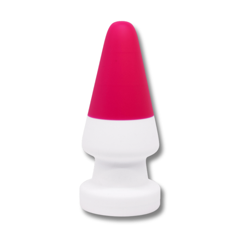 Anal Collection Butt Destroyer Huge Silicone Butt Plug - Multicolour by Sexopolis