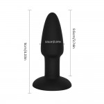 Anal Collection Ranna Large Silicone Butt Plug - Flesh by Sexopolis