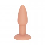 Anal Collection Ranna Large Silicone Butt Plug - Flesh by Sexopolis