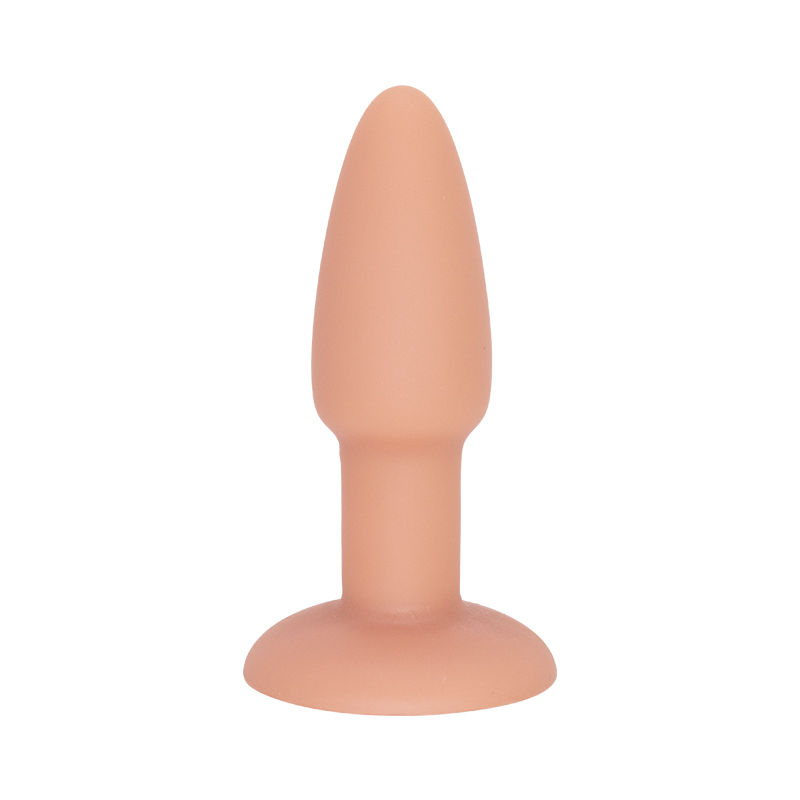 Anal Collection Ranna Large Silicone Butt Plug - Flesh by Sexopolis