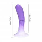 Κυρτό Dildo Σιλικόνης με Βεντούζα Jasper 15 cm Curved Classic Silicone Dildo with Suction Cup - Ροζ by Sexopolis