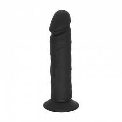 Nash 21,5 cm Realistic Silicone Dildo with Suction Cup - Black