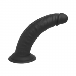 Ari 19 cm Realistic Silicone Dildo with Suction Cup - Black by Sexopolis