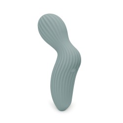 Sexopolis Wellness Ergonomic Premium Silicone Massage Wand Vibrator - Blue