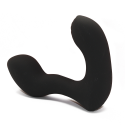 Sexopolis Wellness Prostate Milker Remote Controlled Silicone Prostate Vibrator - Black