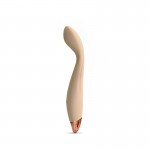 Premium Κυρτός Δονητής Σημείου G Σιλικόνης Sexopolis Wellness Genius Premium Silicone G-Spot Vibrator - Κίτρινος by Sexopolis