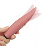 Sexopolis Wellness Norin Small Classic Silicone Vibrator - Red by Sexopolis