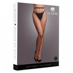 Le Desir Fishnet Pantyhose - Black by Sexopolis