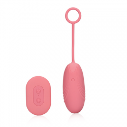 Ασύρματος Δονητής Loveline Ultra Soft Silicone Remote Controlled Egg Vibrator - Ροζ by Sexopolis
