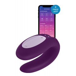 Δονητής για Ζευγάρια με Application Satisfyer Double Joy App Based Couples Vibrator - Βιολετί by Sexopolis