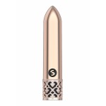 Glitz Rechargeable Smooth Bullet Vibrator - Rose Gold by Sexopolis