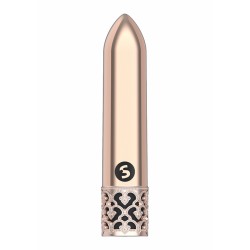 Bullet Δονητής Glitz Rechargeable Smooth Bullet Vibrator - Ροζ Χρυσό