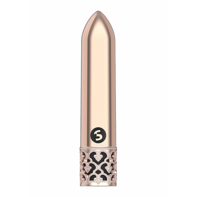 Bullet Δονητής Glitz Rechargeable Smooth Bullet Vibrator - Ροζ Χρυσό by Sexopolis