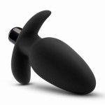 Δονούμενη Πρωκτική Σφήνα Anal Adventures Platinum Vibrating Saddle Butt Plug - Μαύρη by Sexopolis