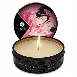 Κερί για Μασάζ Massage Ροδοπέταλα Candle Rose Petals- 30 ml