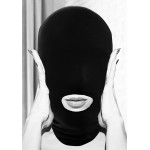 Μάσκα με Άνοιγμα στο Στόμα Submission Mask with Mouth Opening - Μαύρη by Sexopolis