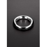 Μεταλλικό Δαχτυλίδι με Μαύρη Ρίγα Metal Cazzo Cock Ring with Black Stripe 40mm - Μαύρο by Sexopolis