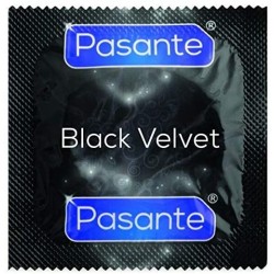 Προφυλακτικά Pasante Μαύρο Βελούδο Black Velvet Condoms by Sexopolis