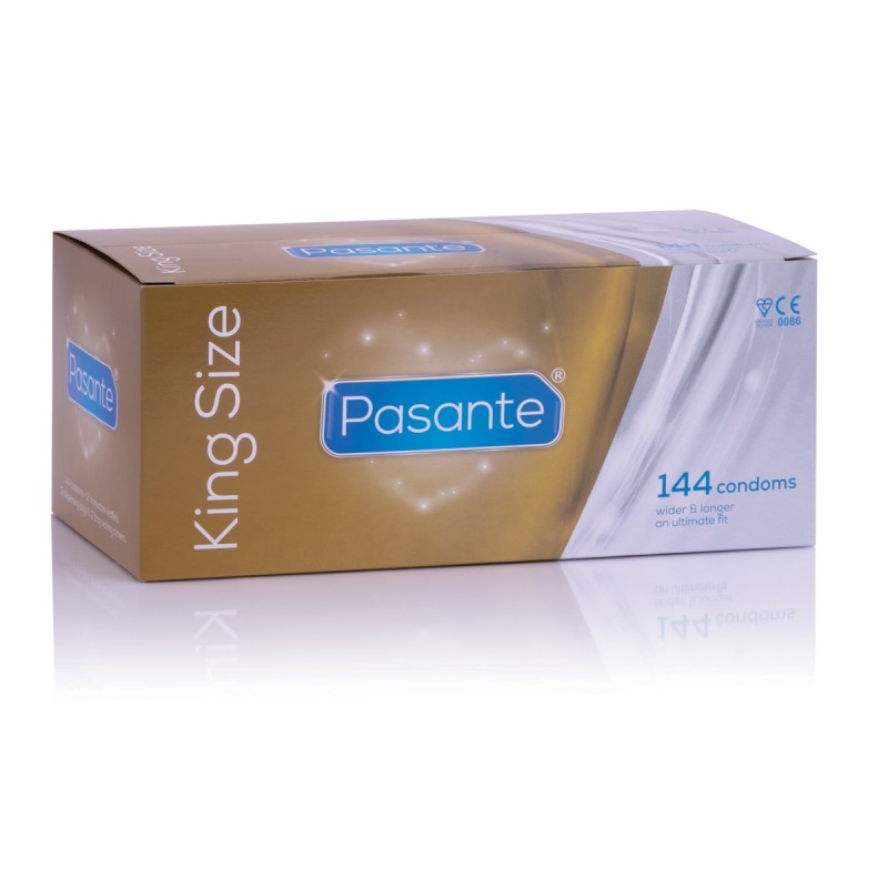 Μεγάλα Προφυλακτικά Pasante King Size Condoms - 144 Τεμάχια by Sexopolis