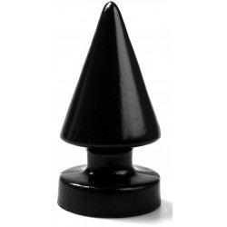 Big Cone Shaped Butt Plug 15 x 8 cm - Μαύρη by Sexopolis