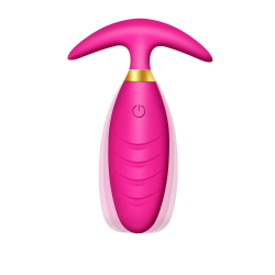 Ασύρματη Δονούμενη Σφήνα Σιλικόνης Felix 10 Function Remote Controlled Silicone Vibrating Butt Plug - Ροζ