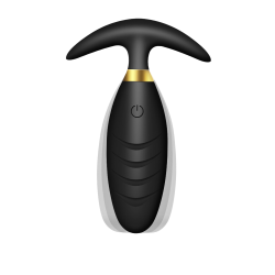 Felix 10 Function Remote Controlled Silicone Vibrating Butt Plug - Black