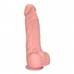 Arlan 23,5cm Silicone Realistic Dildo with Balls & Suction Cup - Flesh by Sexopolis