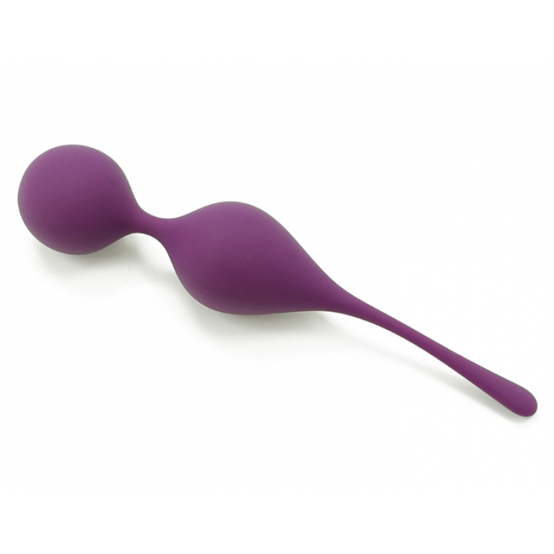 Κολπικές Μπάλες Σιλικόνης Sexopolis Wellness Double Kegel Exerciser No.1 Premium Silicone Kegel Balls - Μωβ by Sexopolis