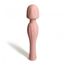 Sexopolis Wellness Wanderer Premium Silicone Wand Massage Vibrator - Pink