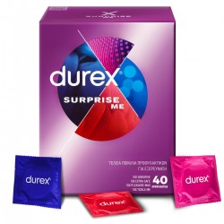 Προφυλακτικά Durex Surprise Me Mix Condoms - 40 Τεμάχια by Sexopolis
